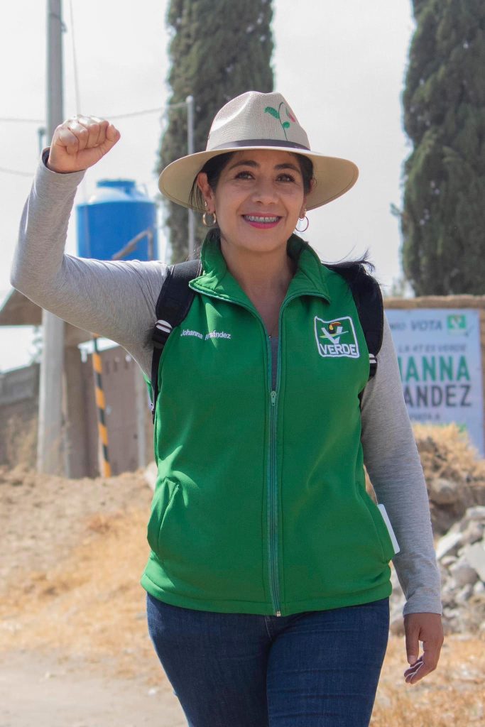 En Tenango del Aire, Edomex; La candidata del Partido Verde, Johanna ...